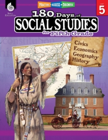 180 Days: Social Studies for Fifth Grade : Practice, Assess, Diagnose