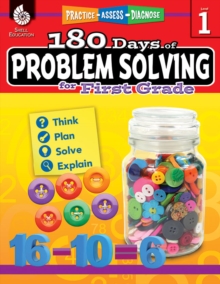 180 Days: Problem Solving for First Grade : Practice, Assess, Diagnose