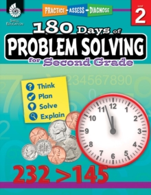 180 Days of Problem Solving for Second Grade : Practice, Assess, Diagnose