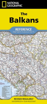 National Geographic Balkans Map : [Folded With Flags And Facts] National Geographic Maps