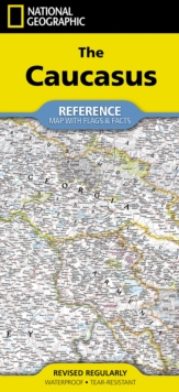 National Geographic Caucasus Map : [Folded With Flags And Facts] National Geographic Maps