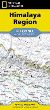 National Geographic Himalayas Map : [Folded With Flags And Facts] National Geographic Maps
