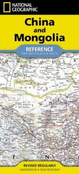 National Geographic China & Mongolia Map : [Folded With Flags And Facts] National Geographic Maps