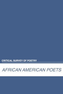 African American Poets, Hardback Book African American Poets, Hardback Book