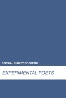 Experimental Poets, Hardback Book Experimental Poets, Hardback Book