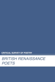 British Renaissance Poets, Hardback Book British Renaissance Poets, Hardback Book