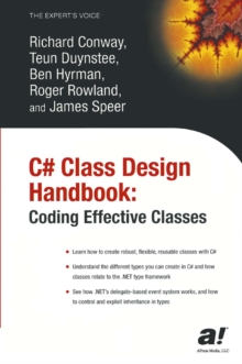 C# Class Design Handbook : Coding Effective Classes