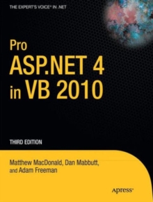 Pro ASP.NET 4 in VB 2010, Paperback / softback Book Pro ASP.NET 4 in VB 2010, Paperback / softback Book