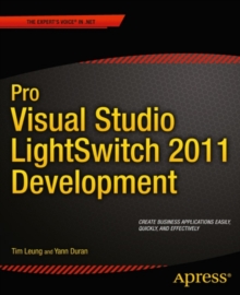 Pro Visual Studio LightSwitch 2011 Development