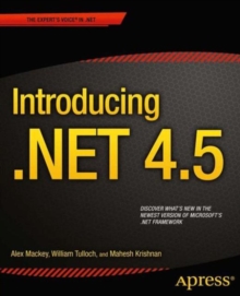Introducing .NET 4.5, Paperback / softback Book Introducing .NET 4.5, Paperback / softback Book
