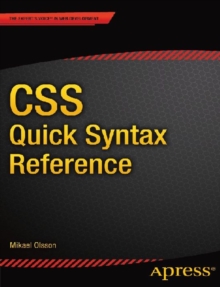 CSS Quick Syntax Reference