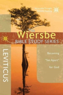 Leviticus : Becoming "Set Apart" for God, Paperback / softback Book Leviticus : Becoming "Set Apart" for God, Paperback / softback Book