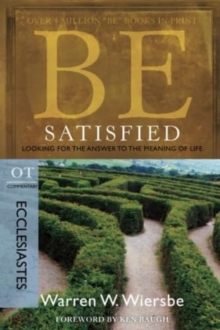 Be Satisfied : Looking for the Answer to the Meaning of Life