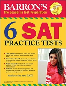 6 SAT Practice Tests, Paperback Book 6 SAT Practice Tests, Paperback Book