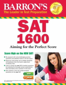 Barron's SAT 1600 with Online Test, Paperback / softback Book Barron's SAT 1600 with Online Test, Paperback / softback Book