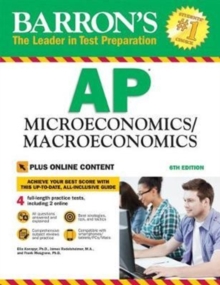 AP Microeconomics / Macroeconomics : with Bonus Online Tests, Paperback Book AP Microeconomics / Macroeconomics : with Bonus Online Tests, Paperback Book