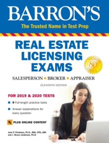 Barron's Real Estate Licensing Exams with Online Digital Flashcards, Paperback / softback Book Barron's Real Estate Licensing Exams with Online Digital Flashcards, Paperback / softback Book
