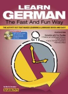 Learn German the Fast and Fun Way with MP3 CD, Paperback Book Learn German the Fast and Fun Way with MP3 CD, Paperback Book