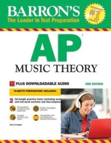 Barron's AP Music Theory : with Downloadable Audio Files, Paperback / softback Book Barron's AP Music Theory : with Downloadable Audio Files, Paperback / softback Book