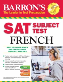 SAT Subject Test French, Mixed media product Book SAT Subject Test French, Mixed media product Book