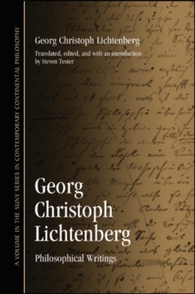 Georg Christoph Lichtenberg : Philosophical Writings