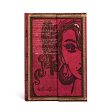 Amy Winehouse, Tears Dry (Embellished Manuscripts Collection) Mini Lined Hardcover Journal (Wrap Closure)