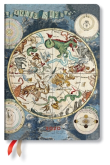 Celestial Planisphere Midi day-at-a-time 2020 Diary, Diary Book Celestial Planisphere Midi day-at-a-time 2020 Diary, Diary Book