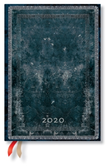 Midnight Steel Midi Horizontal 2020 Diary, Diary Book Midnight Steel Midi Horizontal 2020 Diary, Diary Book