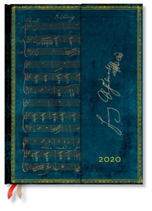 Schubert Erlknig Ultra Vertical 2020 Diary, Diary Book Schubert Erlknig Ultra Vertical 2020 Diary, Diary Book