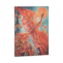 Firebird (Birds of Happiness) Midi Unlined Journal