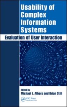 Usability of Complex Information Systems : Evaluation of User Interaction