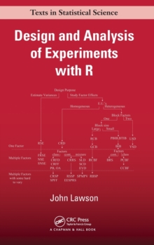 Design and Analysis of Experiments with R, Hardback Book Design and Analysis of Experiments with R, Hardback Book
