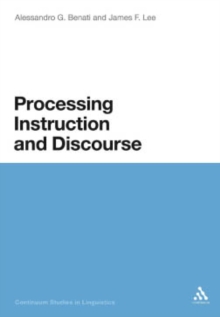 Processing Instruction and Discourse