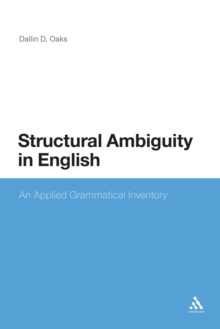 Structural Ambiguity in English : An Applied Grammatical Inventory