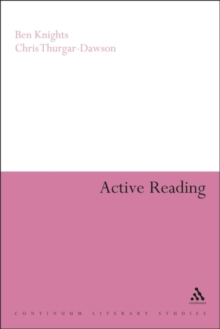 Active Reading : Transformative Writing in Literary Studies