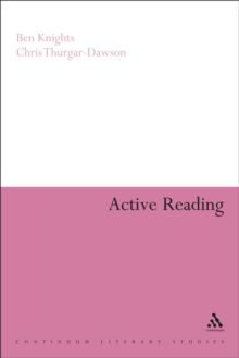 Active Reading : Transformative Writing in Literary Studies