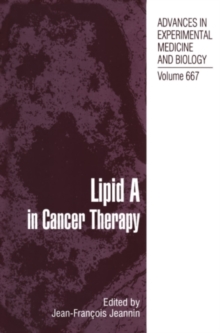 Lipid A in Cancer Therapy