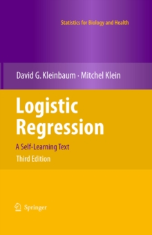 Logistic Regression : A Self-Learning Text