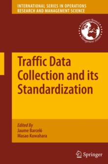 Traffic Data Collection and its Standardization