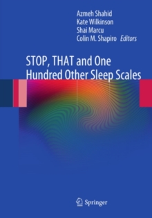 STOP, THAT and One Hundred Other Sleep Scales