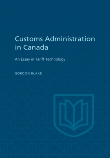 Customs Administration in Canada