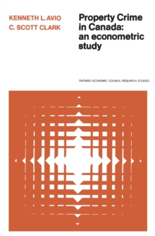 Property Crime in Canada : An Econometric Study