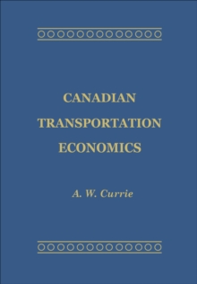 Canadian Transportation Economics