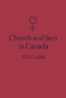 Church and Sect in Canada : Third Edition