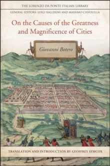 On the Causes of the Greatness and Magnificence of Cities