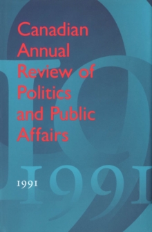 Canadian Annual Review of Politics and Public Affairs : 1991