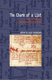 The Charm of a List : From the Sumerians to Computerised Data Processing