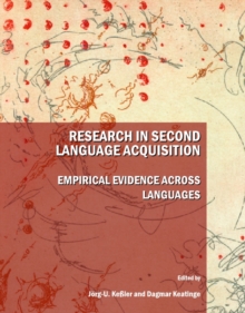 None Research in Second Language Acquisition : Empirical Evidence across Languages