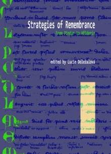 None Strategies of Remembrance : From Pindar to Hoelderlin