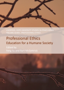 None Professional Ethics : Education for a Humane Society